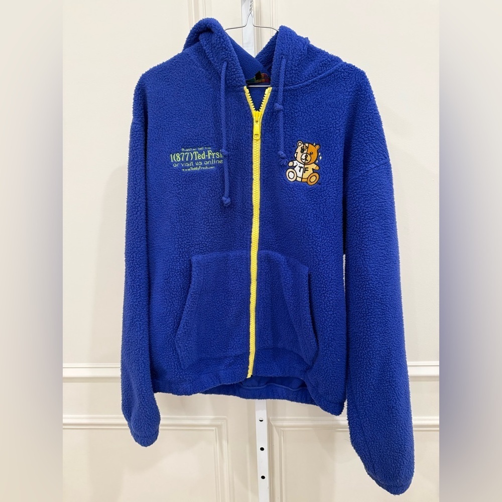 Teddy Fresh Sherpa Full Zip Hoodie